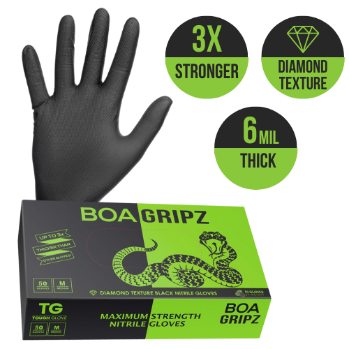 BOA Gripz - By Tough Glove - BOX OF 50