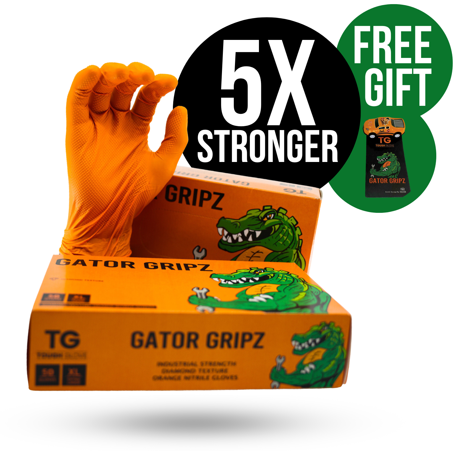 Gator Gripz - By Tough Glove -  BOX OF 50